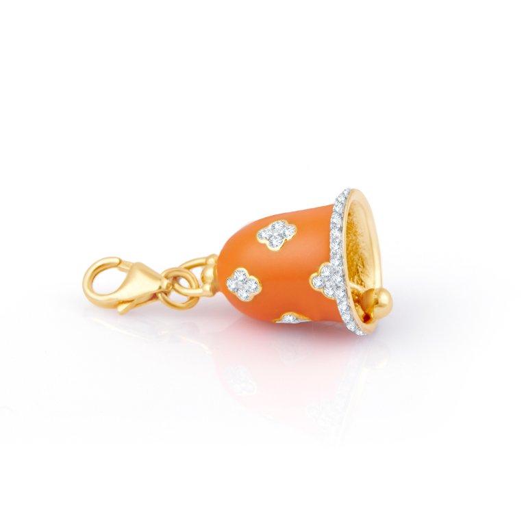 Bell Charm Pendant – A Melody of Elegance & Joy
