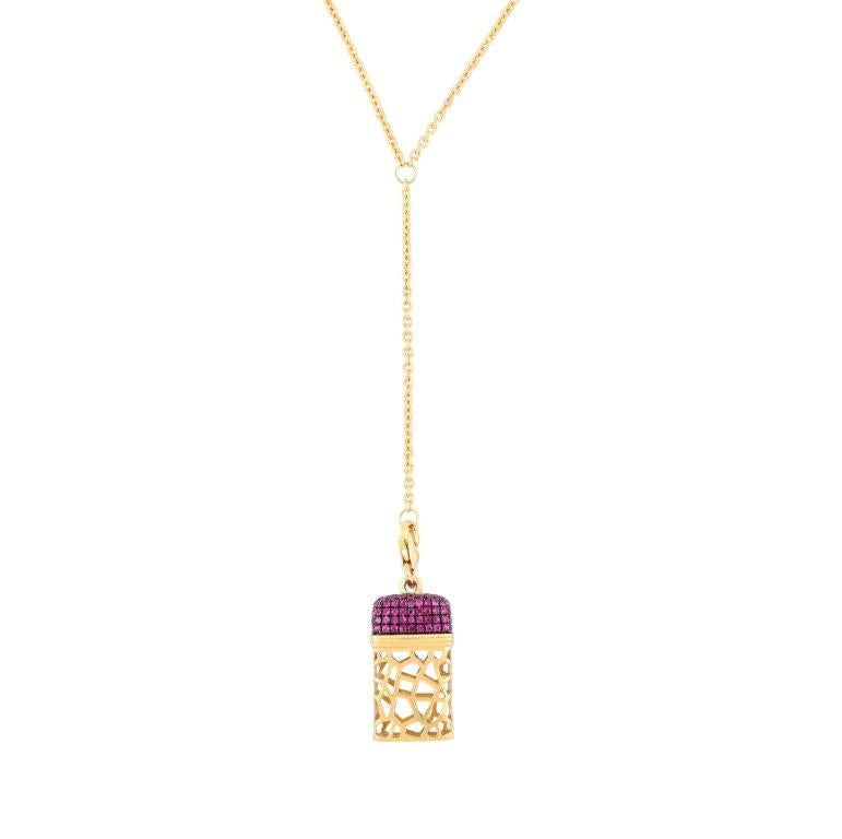 14ct Yellow Gold Miniature Gift Box Pendant