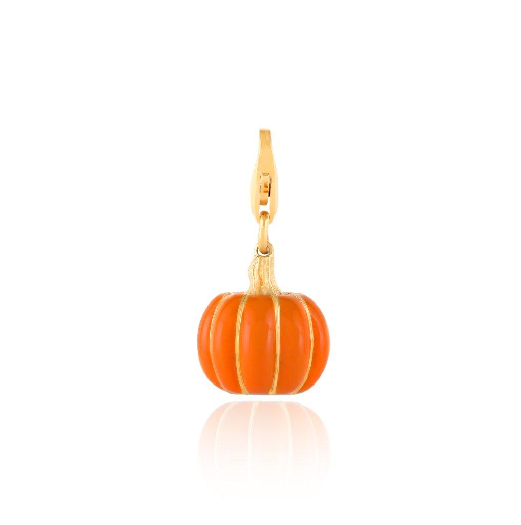 14kt Yellow Gold Prosperity Pumpkin Pendant