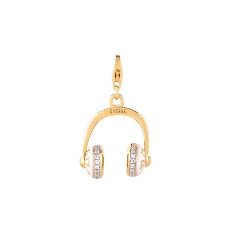 Headphone Charm Pendant – Tune Into Luxury – Enesse Jewelry